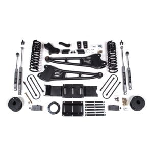 4 Inch Lift Kit w/ Radius Arm - Ram 3500 w/ Rear Air Ride (19-24) 4WD - Gas