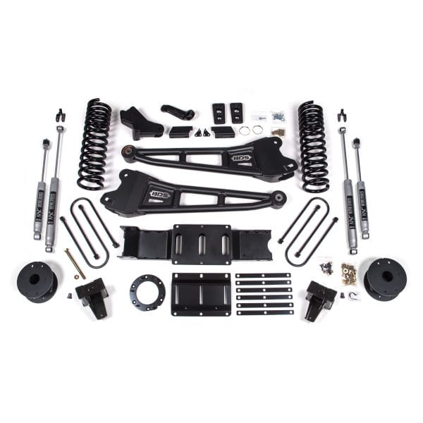 6 Inch Lift Kit w/ Radius Arm - Ram 3500 w/ Rear Air Ride (19-24) 4WD - Diesel