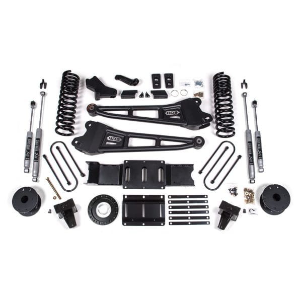 6 Inch Lift Kit w/ Radius Arm - Ram 3500 w/ Rear Air Ride (19-24) 4WD - Diesel