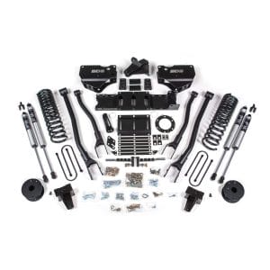 6 Inch Lift Kit w/ 4-Link - Ram 3500 w/ Rear Air Ride (19-24) 4WD - Diesel