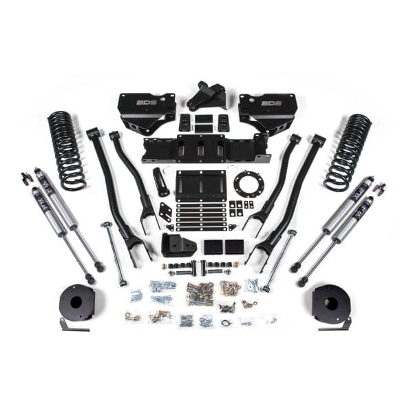 5.5 Inch Lift Kit w/ 4-Link - Ram 2500 w/ Rear Air Ride (19-24) 4WD - Gas