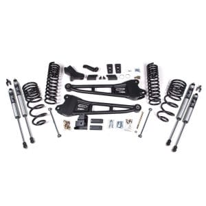 4 Inch Lift Kit w/ Radius Arm - Ram 2500 (14-18) 4WD - Gas