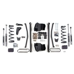 4 Inch Lift Kit - Long Arm - Dodge Ram 2500 Power Wagon (2008) 4WD - Gas