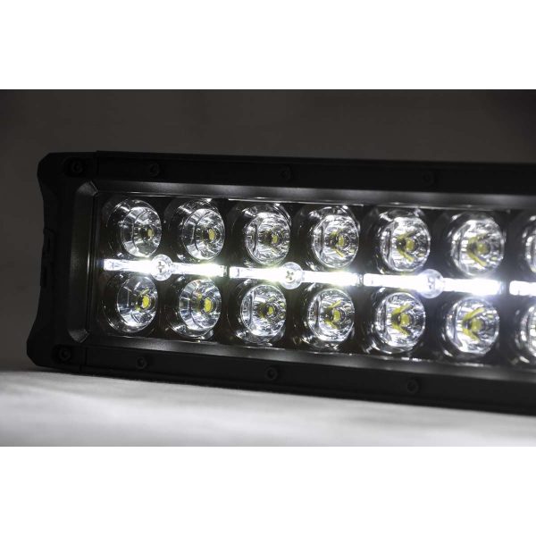 Rough Country Black Series LED Light - 30 Inch - Dual Row - White DRL