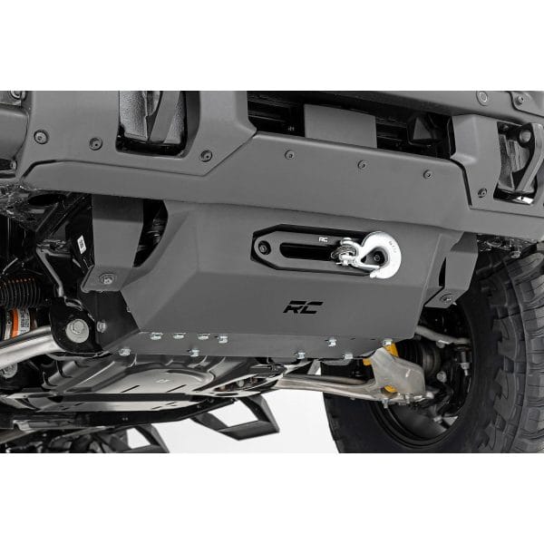 Rough Country Hidden Winch Mount - All Models - Ford Bronco 4WD (2021-2023)