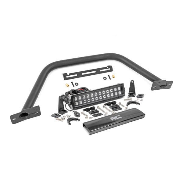 Safari Bar - 12" LED Light Bar - Black - Dual Row - OE Modular Steel - Ford Bronco (21-23)