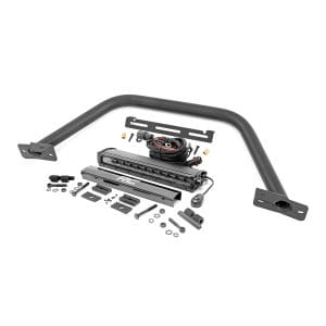 Safari Bar - 12" LED Light Bar - Black - Single Row - OE Modular Steel - Ford Bronco (21-23)