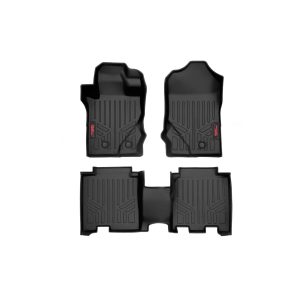 Rough Country Floor Mats - Front & Rear - Ford Bronco 4WD (2021-2023)