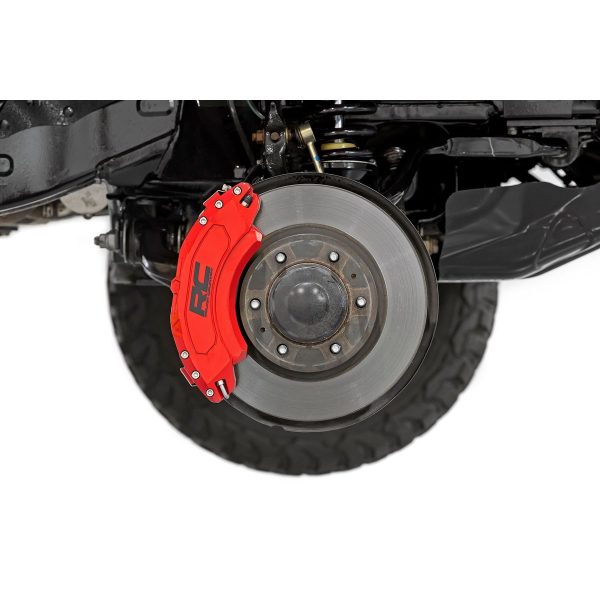 Rough Country Caliper Cover - Red - Chevy GMC 1500 (14-18)