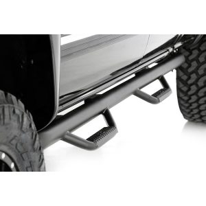 Rough Country Nerf Steps - Full Length - Ext - 6.5 Ft Bed - Chevy GMC 1500 2500HD (99-06 & Classic)