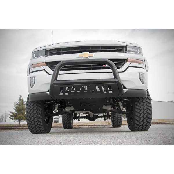 Rough Country Black Bull Bar - Chevy GMC 1500 Truck & SUV (07-20)