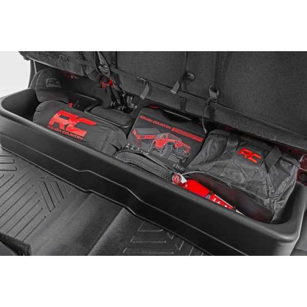 Under Seat Storage - Double Cab - Chevy GMC 1500 2500HD 3500HD 2WD 4WD