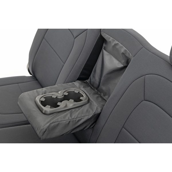 Rough Country Seat Covers - Front Bucket - Rear Bench - Chevy GMC Canyon Colorado (15-22)