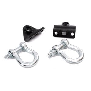 Rough Country D Ring Shackles & Mounts - Jeep Wrangler TJ 4WD (1997-2006)