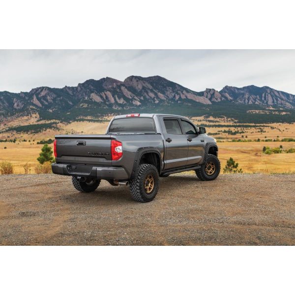 Rough Country Defender Pocket Fender Flares - 218 Midnight Black Metallic - Toyota Tundra (14-21)