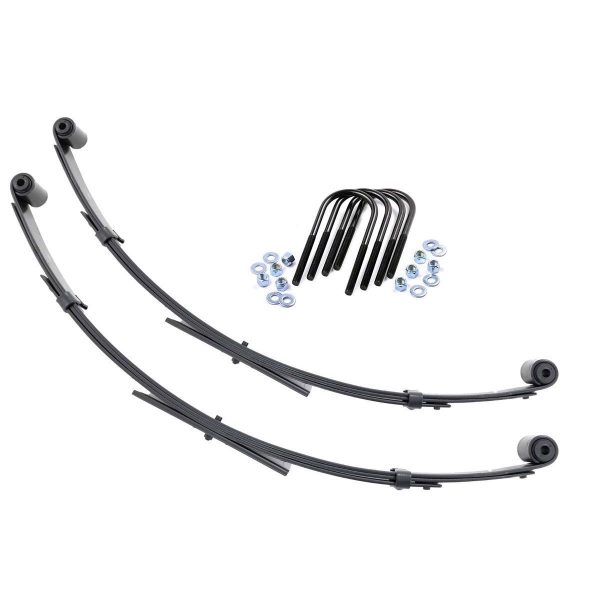 Front Leaf Springs - 2.5" Lift - Pair - Jeep Wrangler YJ 4WD (87-95)