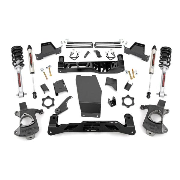 Rough Country 6 Inch Lift Kit - Cast Steel - N3 Struts V2 - Chevy GMC 1500 (14-18)