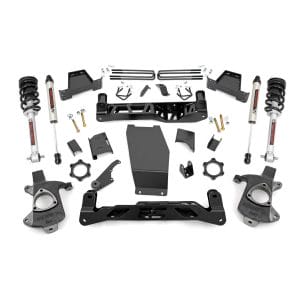 Rough Country 6 in Lift Kit - Alu Stamp Steel - N3 Struts V2 - Chevy GMC 1500 (14-18)