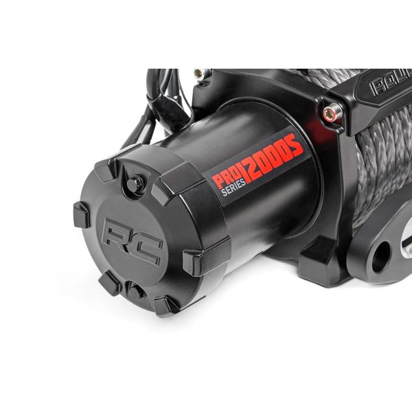 Rough Country 9500-Lb Pro Series Winch - Synthetic Rope