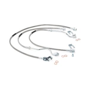 Brake Lines - Stainless - FR & RR - 4-6 Inch Lift - Ford F-250 F-350 Super Duty (99-04)