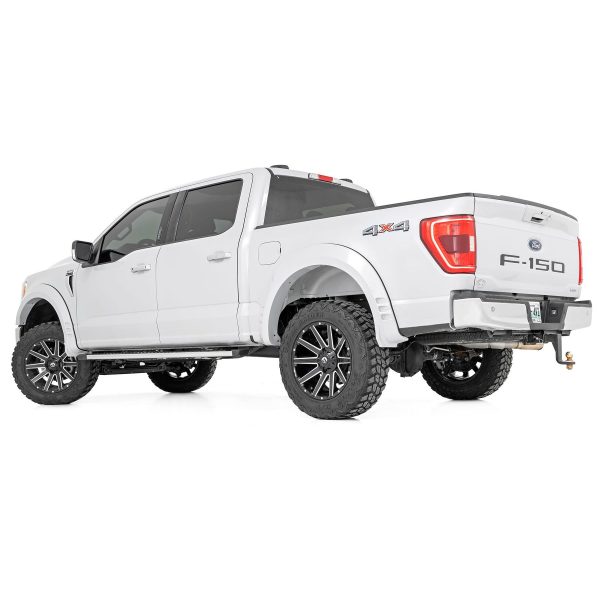 Rough Country SF1 Fender Flare - Gloss Black - Ford F-150 2WD 4WD (2021-2023)