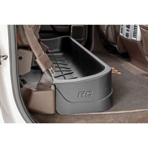 Rough Country Under Seat Storage - Crew Cab - Ford F-150 (15-23) Super Duty (17-22)