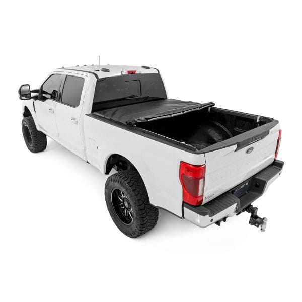 Soft Roll Up Bed Cover - 6'10" Bed - Ford F-250 F-350 Super Duty (17-23)