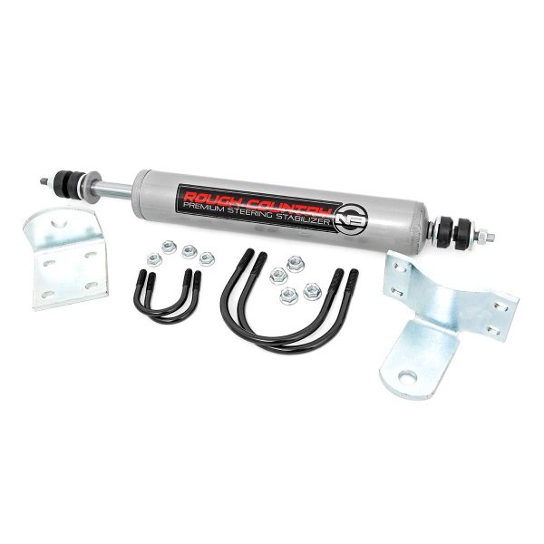 Rough Country N3 Steering Stabilizer - Mono Axle - Ford F-350 4WD (1986-1997)