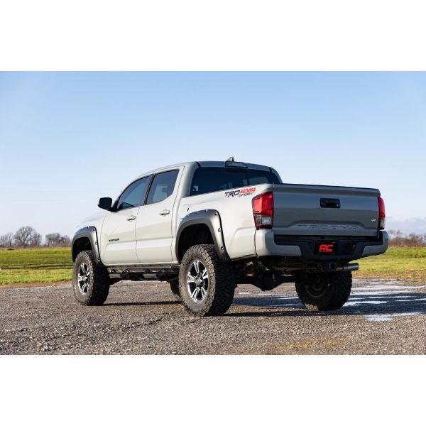 Rough Country Pocket Fender Flares - Toyota Tacoma 2WD 4WD (2016-2023)