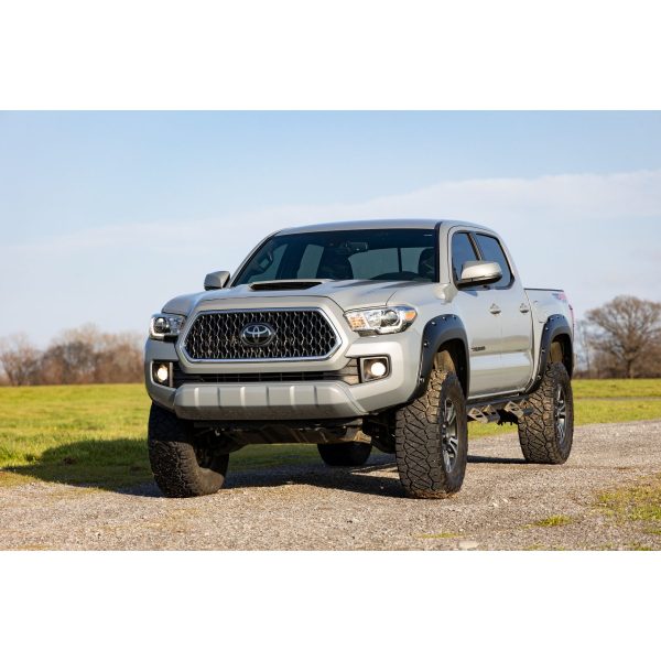 Rough Country Pocket Fender Flares - Toyota Tacoma 2WD 4WD (2016-2023)