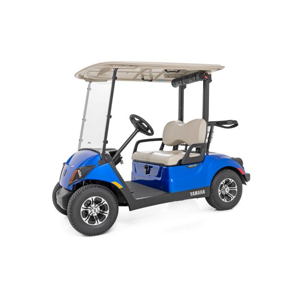 Rough Country Full Windshield - Scratch Resistant - Yamaha Drive2 Golf Cart