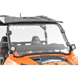 Rough Country Full Windshield - Scratch Resistant - Polaris RZR 800