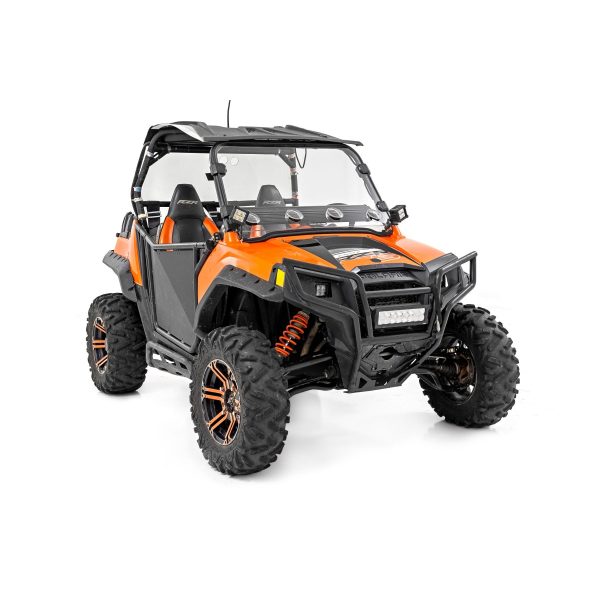 Rough Country Vented Full Windshield - Scratch Resistant - Polaris RZR 800