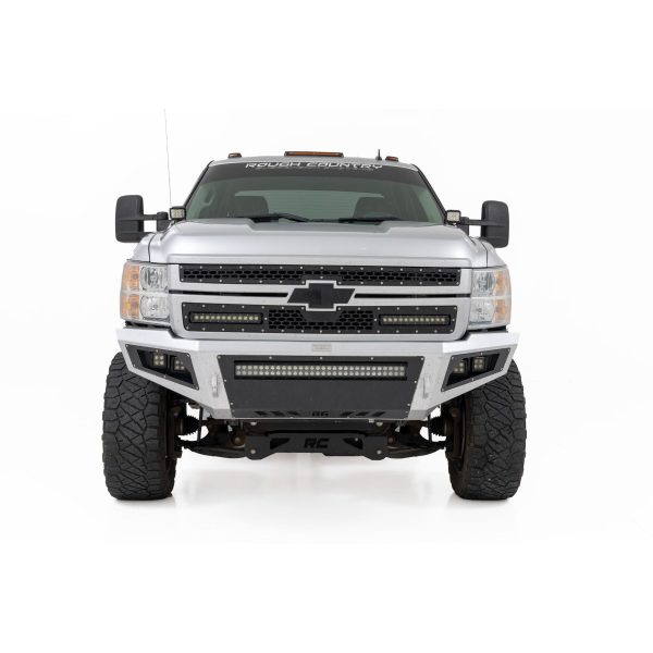 LED Light Kit - Ditch Mount - 2" Black Pair - Flood - Chevy 1500 & Chevy GMC 2500HD 3500HD (07-14)