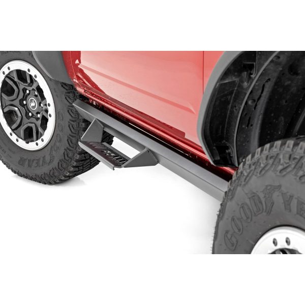 Rough Country AL2 Drop Steps - 2-Door - Ford Bronco (2 Door) 4WD (2021-2023)