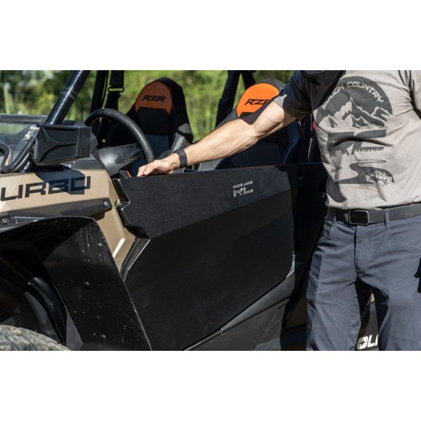 Rough Country Aluminum Lower Half Doors - Front - Polaris RZR XP 1000 (2014-2021)