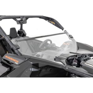 Half Windshield - Scratch Resistant - Can-Am Maverick X3