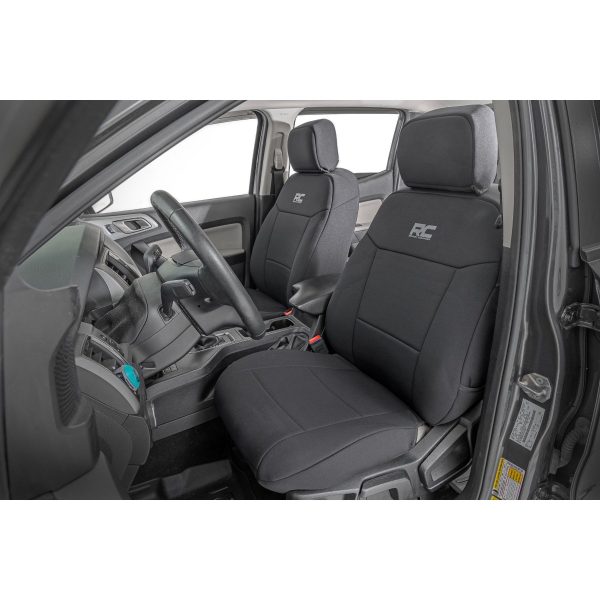 Seat Covers - FR Bucket and RR Bench - Ford Ranger 2WD 4WD (19-23)