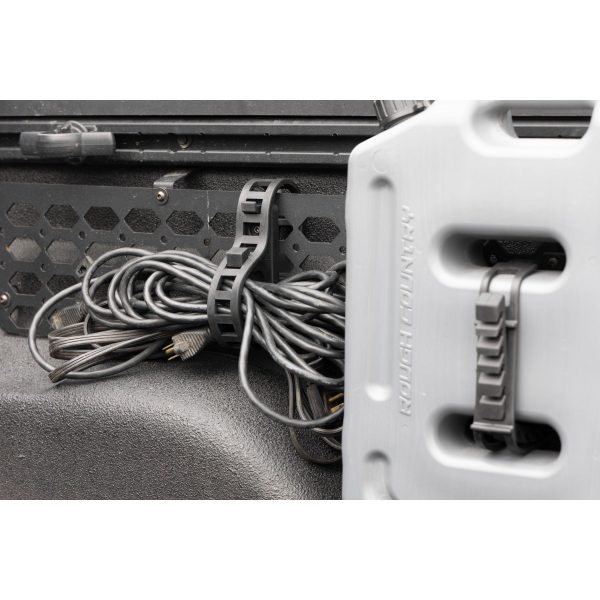 Rubber Molle Panel Clamp Kit - Universal - Up to 15" - 2-Clamp Sets