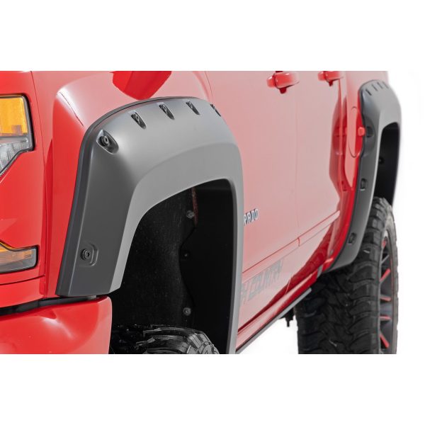 Pocket Fender Flares - 5'9" Bed - Gas Door - Chevy Silverado 1500 (14-18)