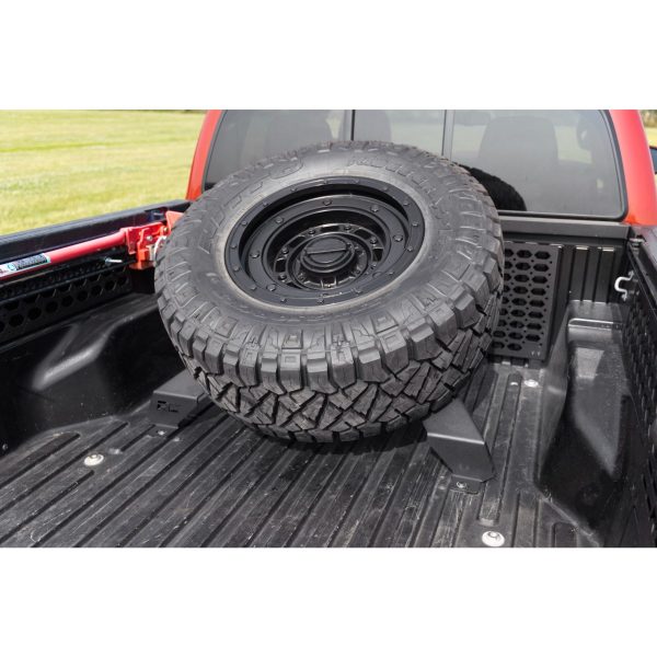 Rough Country Bed Mount Spare Tire Carrier - Toyota Tacoma 2WD 4WD (2016-2023)