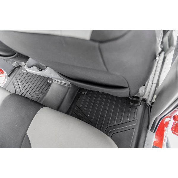 Rough Country Floor Mats - Front and Rear - Toyota Tacoma 2WD 4WD (2005-2011)