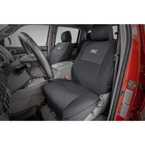 Seat covers - FR & RR - Crew Cab - Toyota Tacoma 2WD 4WD (05-15)