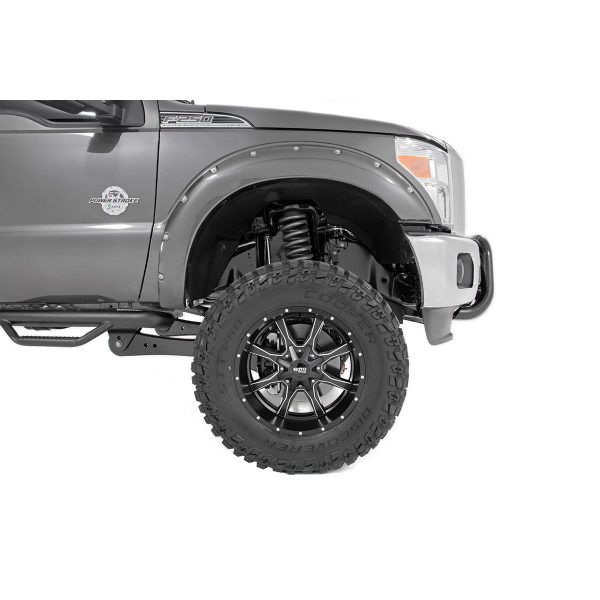 Rough Country Pocket Fender Flares - Ford Super Duty 2WD 4WD (2011-2016)