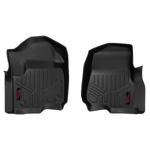 Rough Country Floor Mats - Front - Ford Super Duty 2WD 4WD (2017-2022)