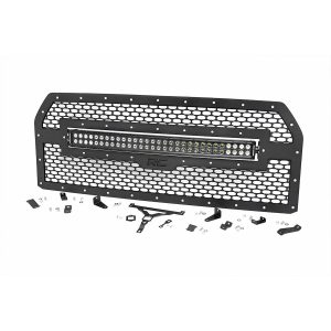 Mesh Grille - 30" Dual Row LED - Black - Ford F-150 2WD 4WD (15-17)