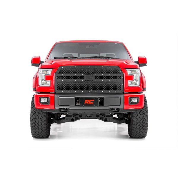 Rough Country Mesh Grille - Ford F-150 2WD 4WD (2015-2017)