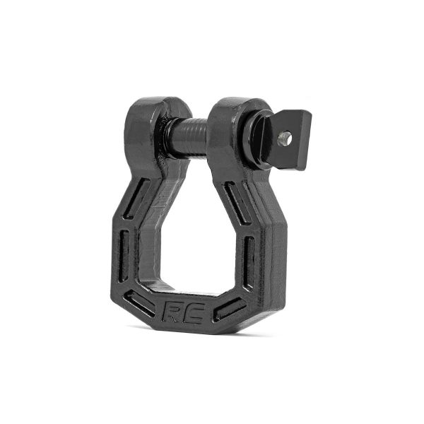 Rough Country D-Ring - Forged - Pair - Black