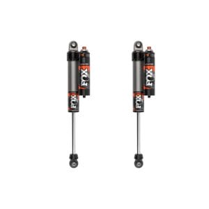 FOX 2.5 Rear Shocks w/ DSC Reservoir Adjuster - 0-1.5 Inch Lift - Performance Elite Series - Chevy Silverado and GMC Sierra 2500HD / 3500HD (20-24)