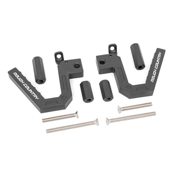 Rough Country Grab Handles - Alum - Front - Jeep Wrangler JK (2007-2018)